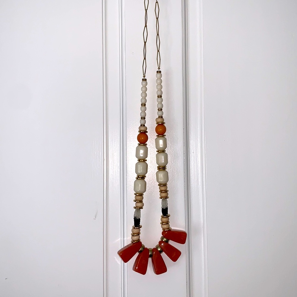 Statement necklace from Anthropologie
